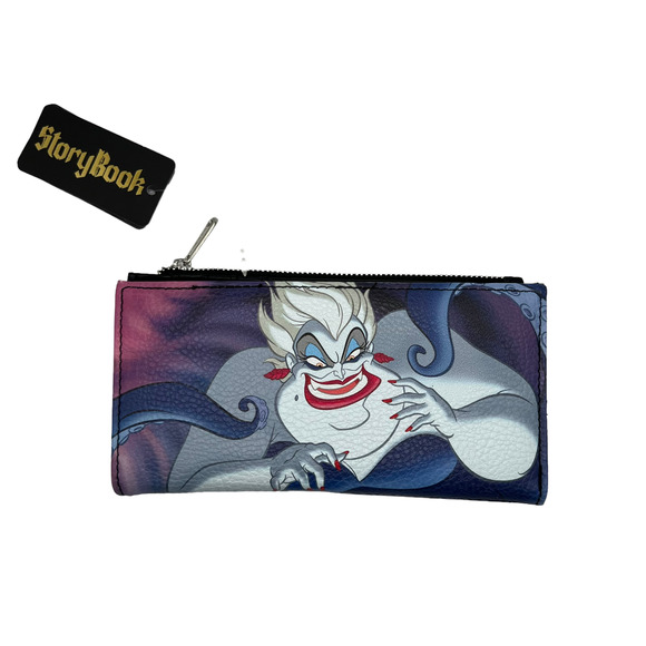 Disney Handbags - Disney Villains The Little Mermaid Ursula Foldover Wallet NWT